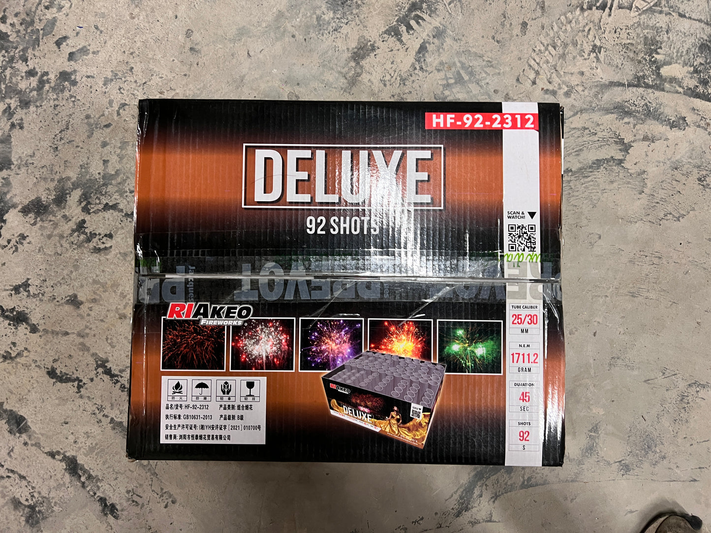 Prêt à tirer DeLuxe 45 secondes