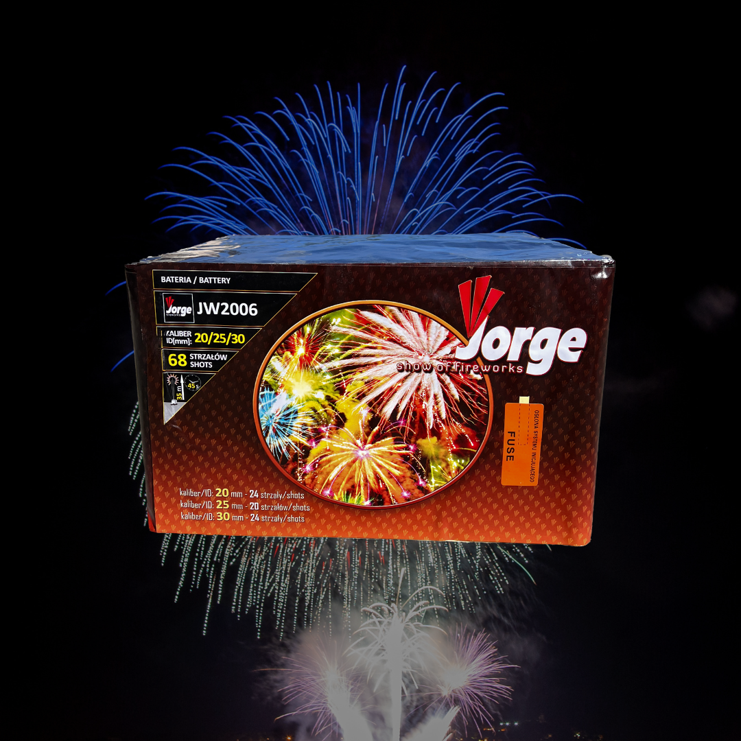 JW2006 I Show of Fireworks I Pivoines multi, sifflets, saule dorée, cligno